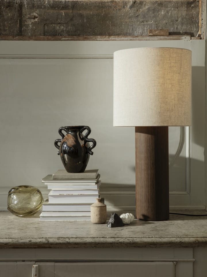 Water Swirl Vase rund Ø21cm, Recycled glass Ferm Living