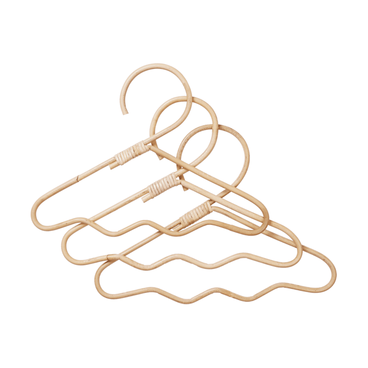 Wavi Kleiderhaken 3er Pack - Natural - Ferm Living