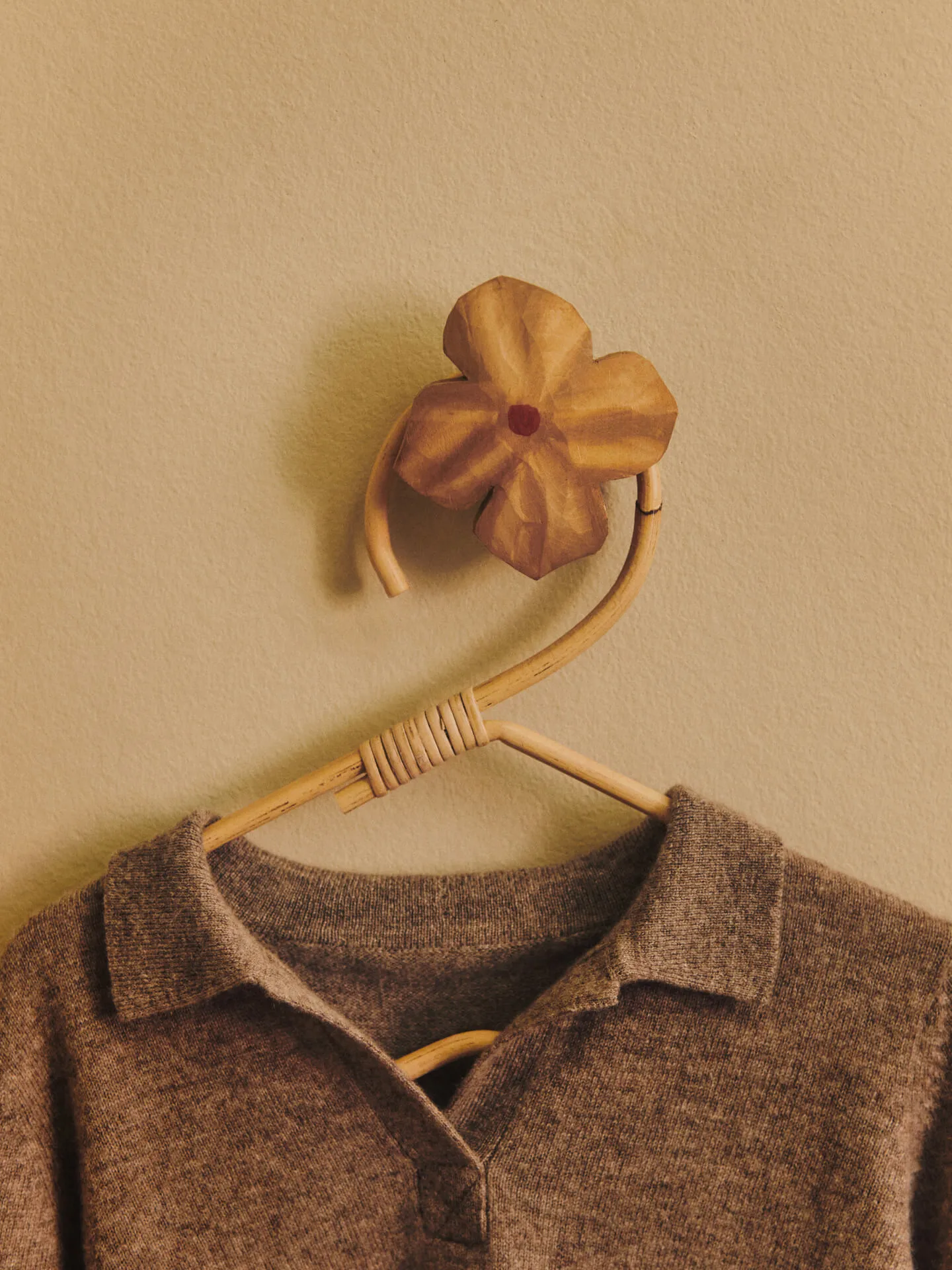 Wavi Kleiderhaken 3er Pack, Natural Ferm Living