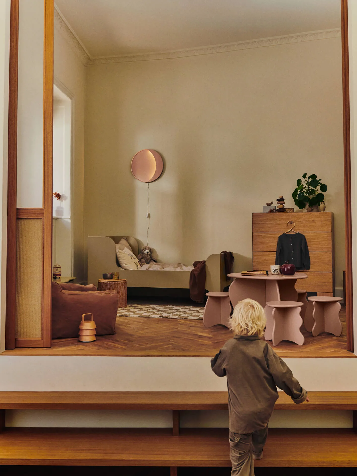 Wavi Kleiderhaken 3er Pack, Natural Ferm Living