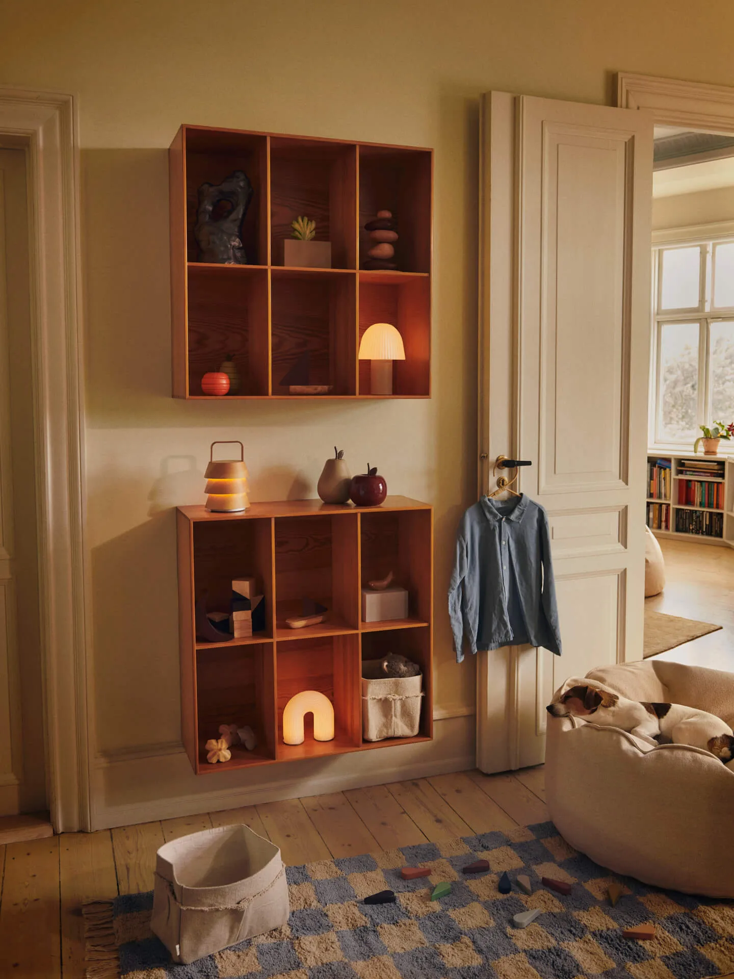 Wavi Kleiderhaken 3er Pack, Natural Ferm Living