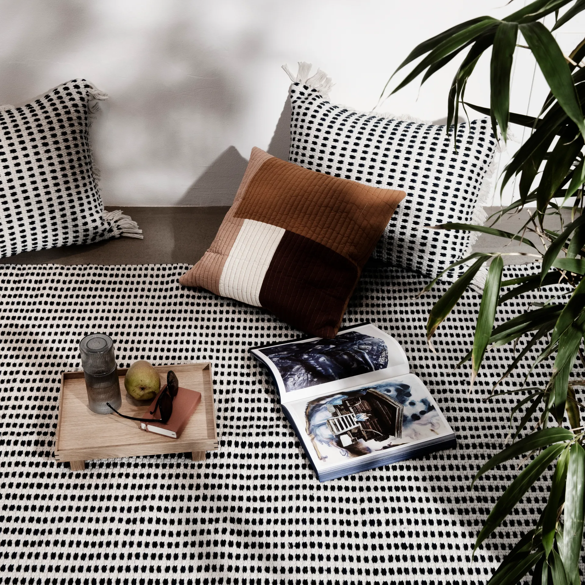 Way Outdoor Kissen 70 x 50cm, Off-white Ferm Living