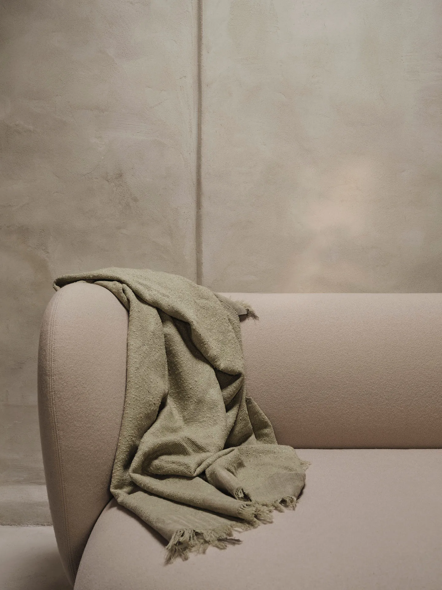 Weaver Decke 120x170 cm, Grey green Ferm Living