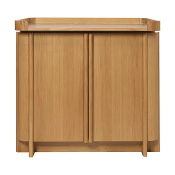 Wickelaufsatz für Tilu Kommode - Natural oak, 100x74x10 cm - Ferm Living