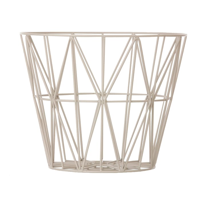 Wire Basket Korb grau - Mittel 50 x 40cm - ferm LIVING