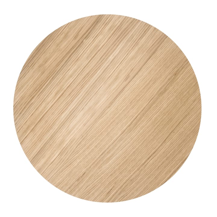 Wire Korb-Tischplatte Eiche geölt, Groß Ø 60cm Ferm Living