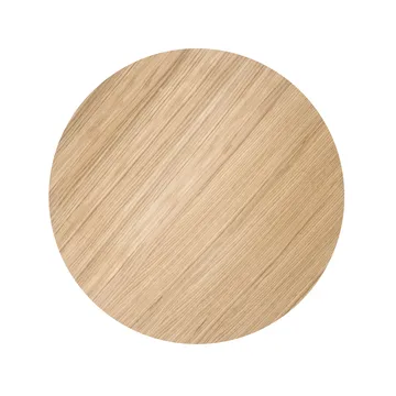 Wire Korb-Tischplatte Eiche geölt - Klein Ø 40cm - Ferm Living