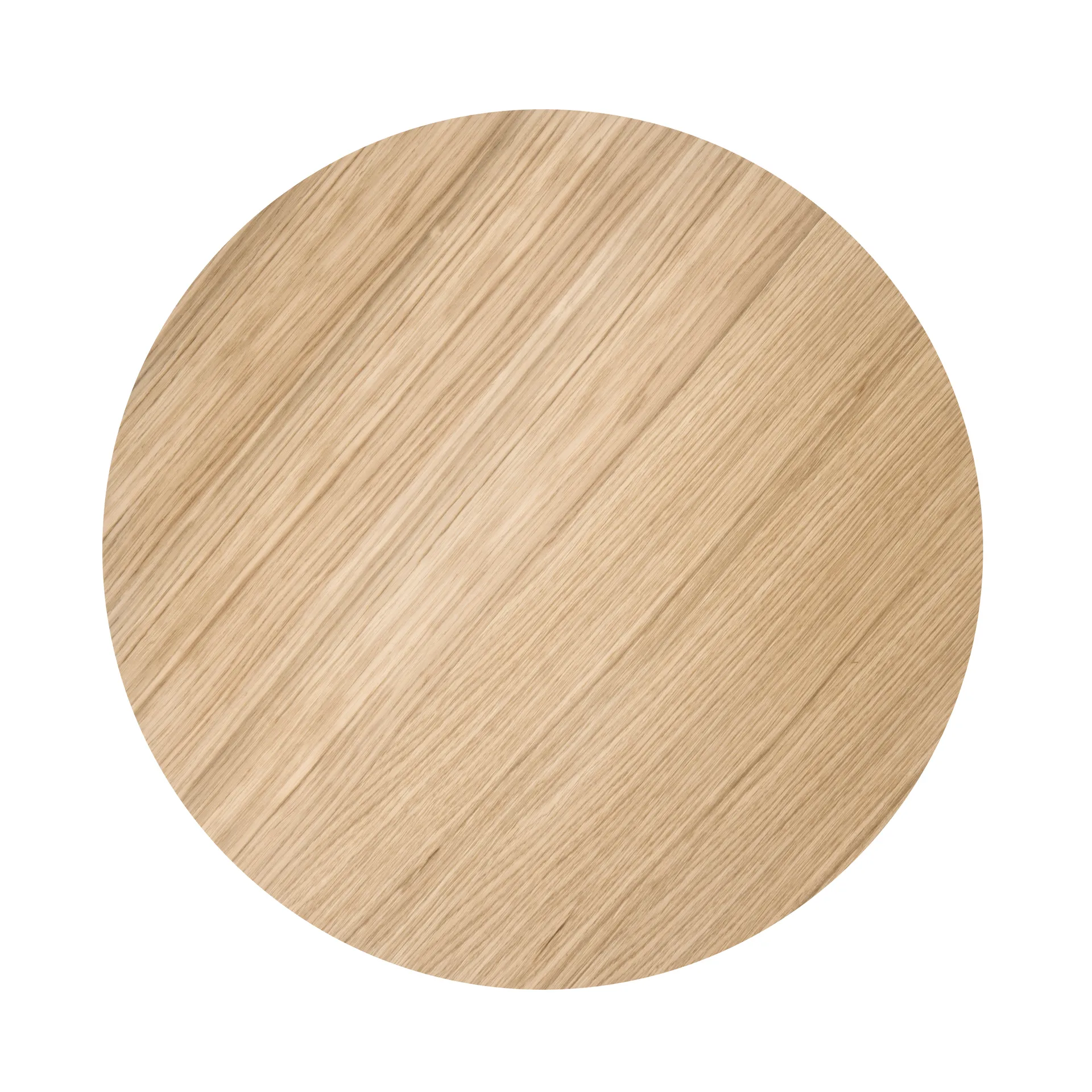 Wire Korb-Tischplatte Eiche geölt, Mittel Ø 50cm Ferm Living