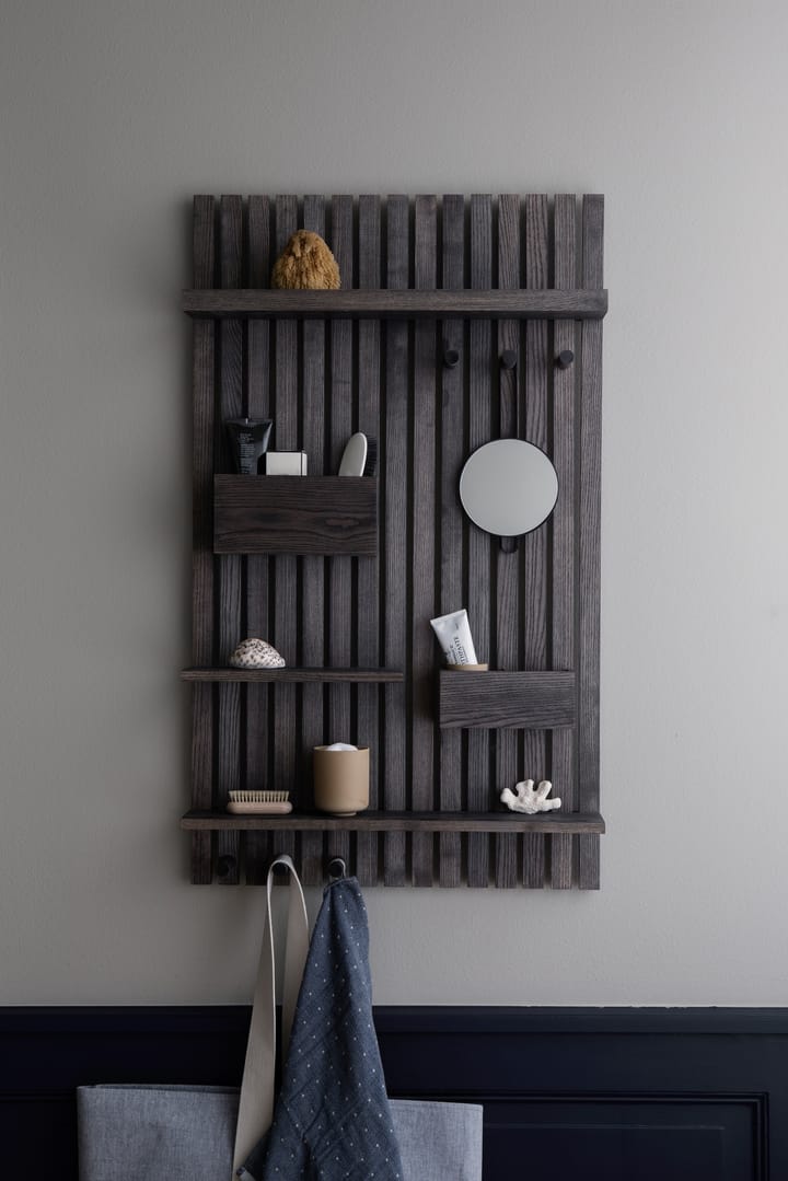 Wooden multi shelf Wandregal, Eiche dunkel gebeizt Ferm Living