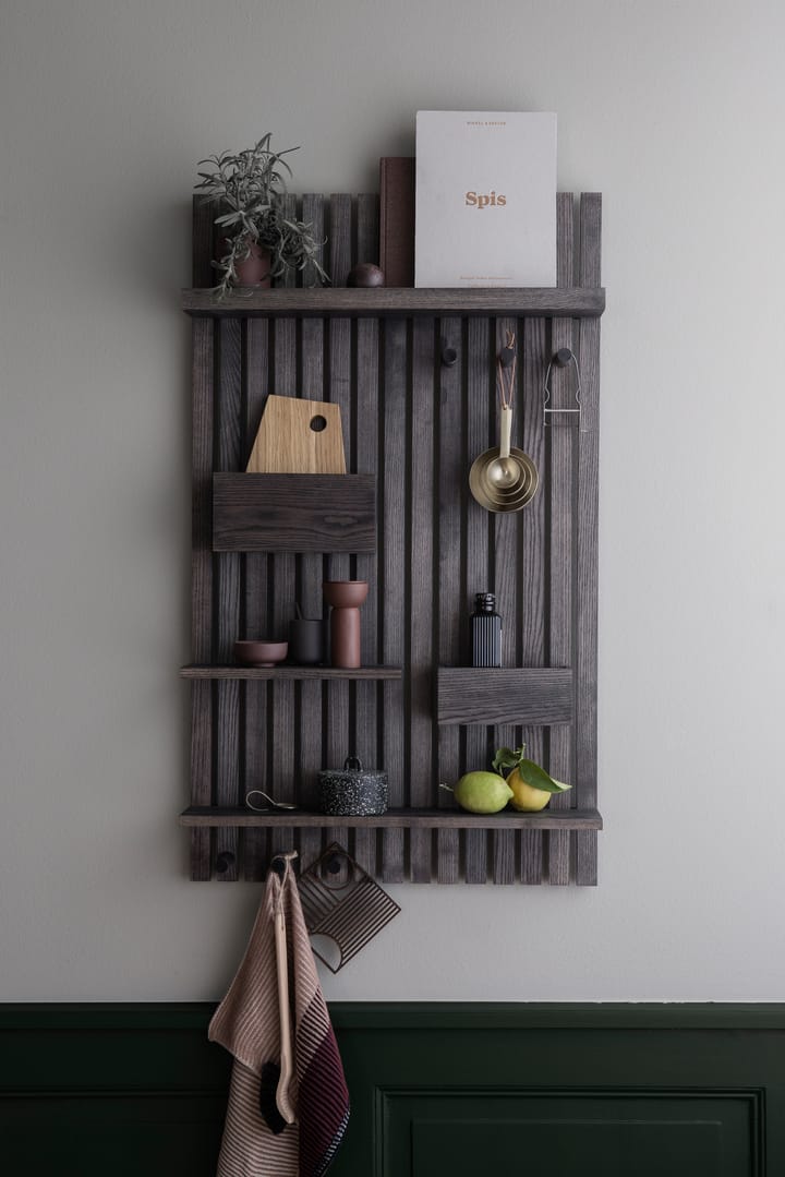 Wooden multi shelf Wandregal - Eiche dunkel gebeizt - ferm LIVING