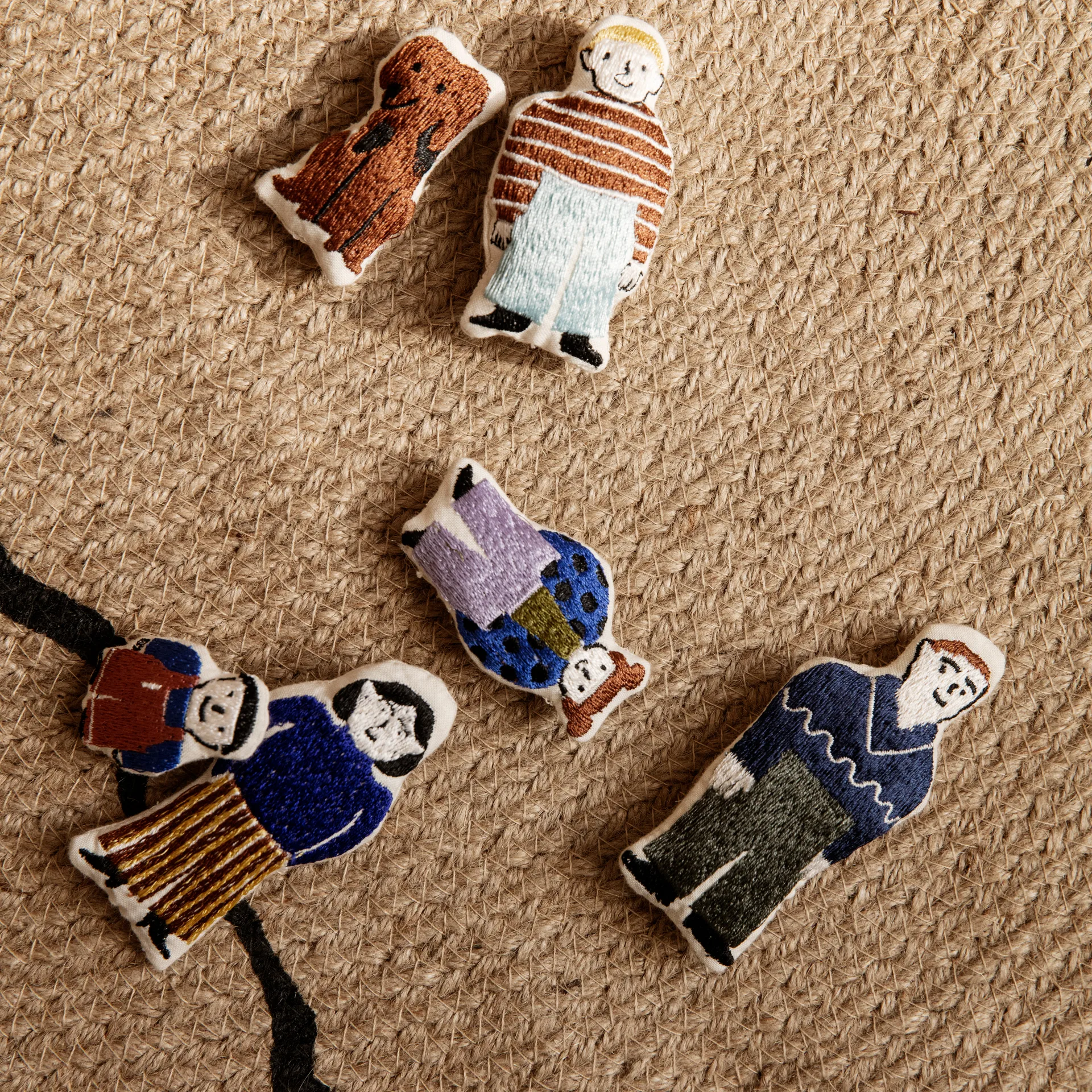 World Juteteppich small, Beige Ferm Living