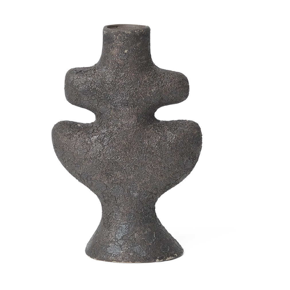 Yara Kerzenhalter small, Rustic Iron Ferm Living