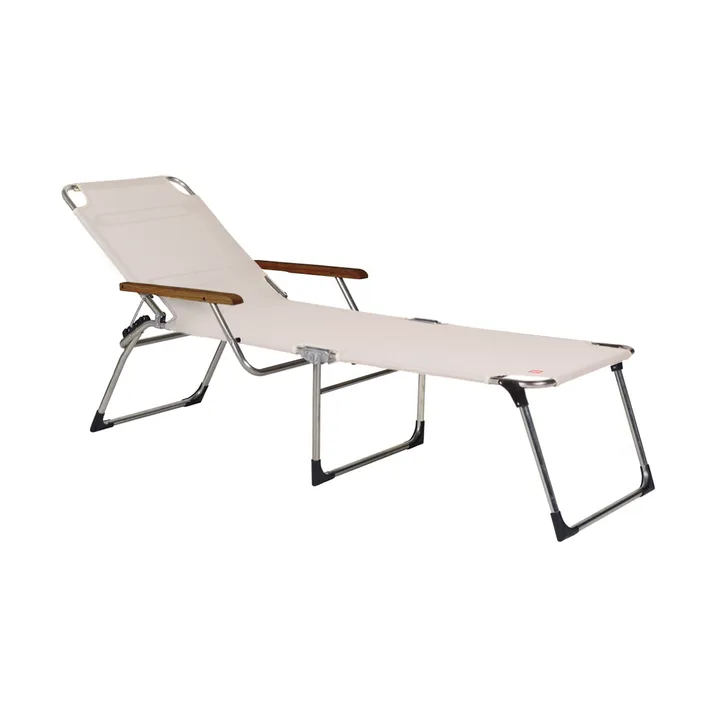 Amigo Sonnenliege hoch mit Armlehnen - White-beige - Fiam