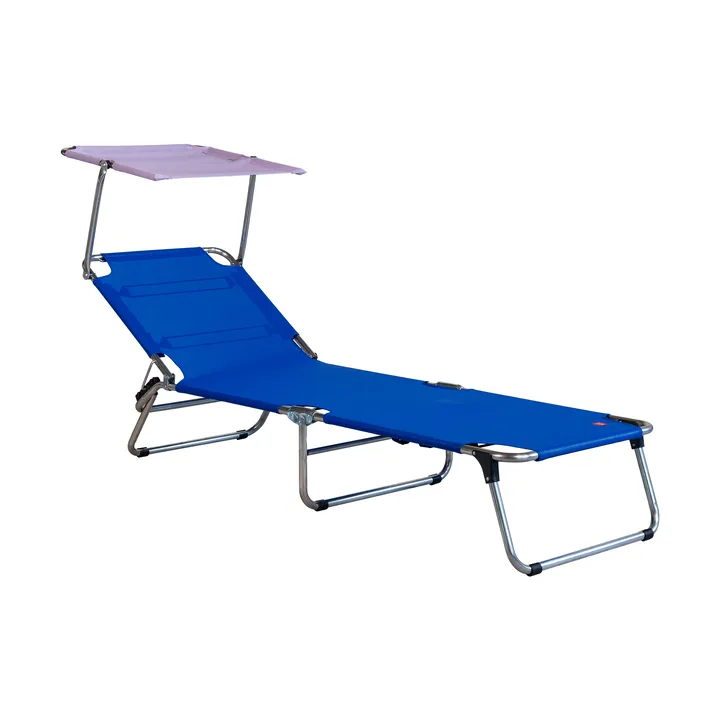 Amigo Top Pop Sonnenliege - Royal blue-lilac - Fiam