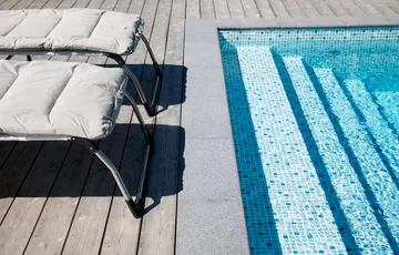 Amigo XXL Soft Auflage für Sonnenliege - Black - Fiam