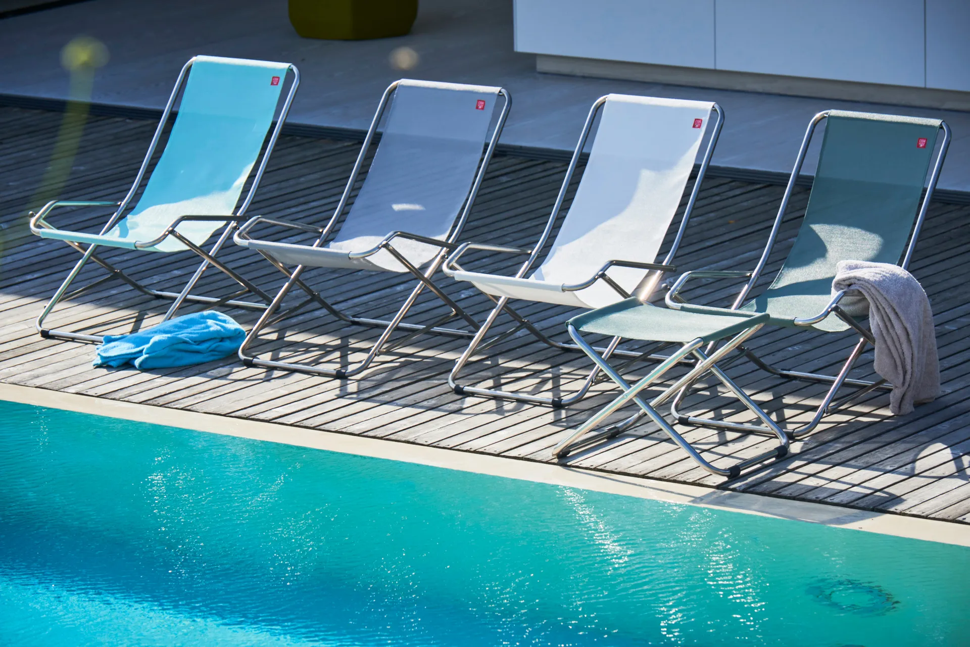 Dondolina Sonnenstuhl, Taupe Fiam