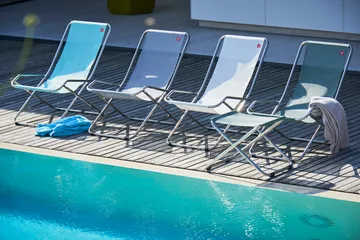 Dondolina Sonnenstuhl - White-grey - Fiam