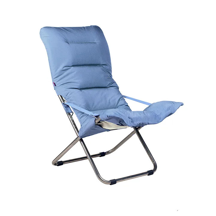 Fiesta Soft Sonnenliege - Light blue-beige supertex - Fiam
