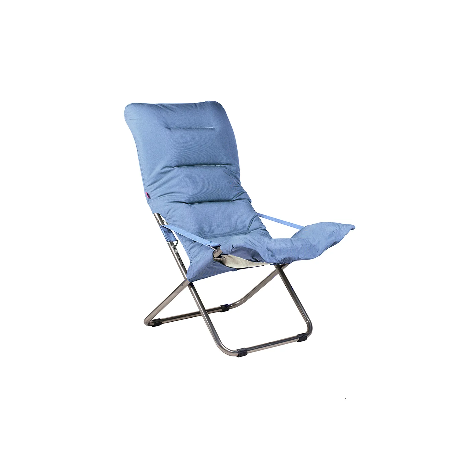 Fiesta Soft Sonnenliege, Light blue-beige supertex Fiam