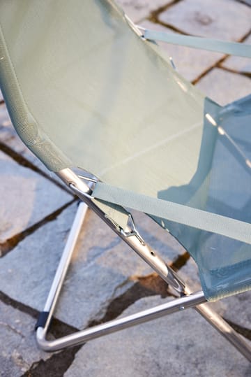 Fiesta Sonnenstuhl - Sage green-Aluminiumgestell - Fiam