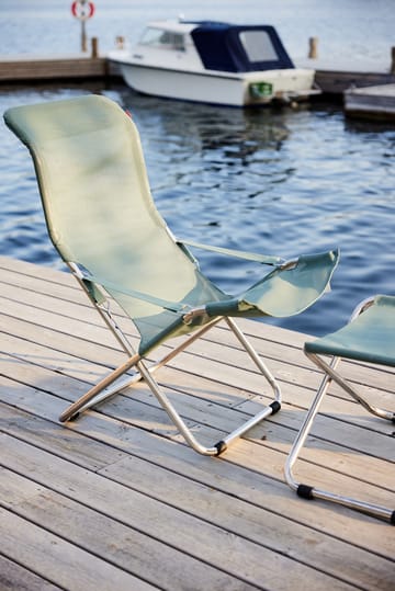 Fiesta Sonnenstuhl - Sage green-Aluminiumgestell - Fiam