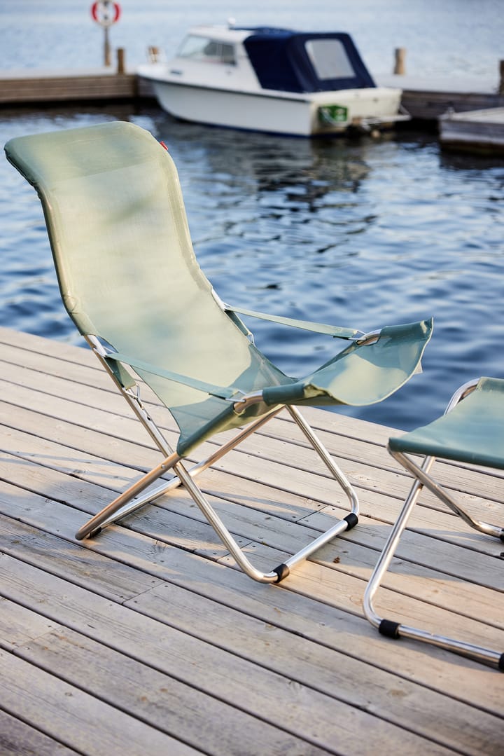 Fiesta Sonnenstuhl, Sage green-Aluminiumgestell Fiam