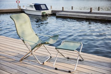 Fiesta Sonnenstuhl - Sage green-Aluminiumgestell - Fiam