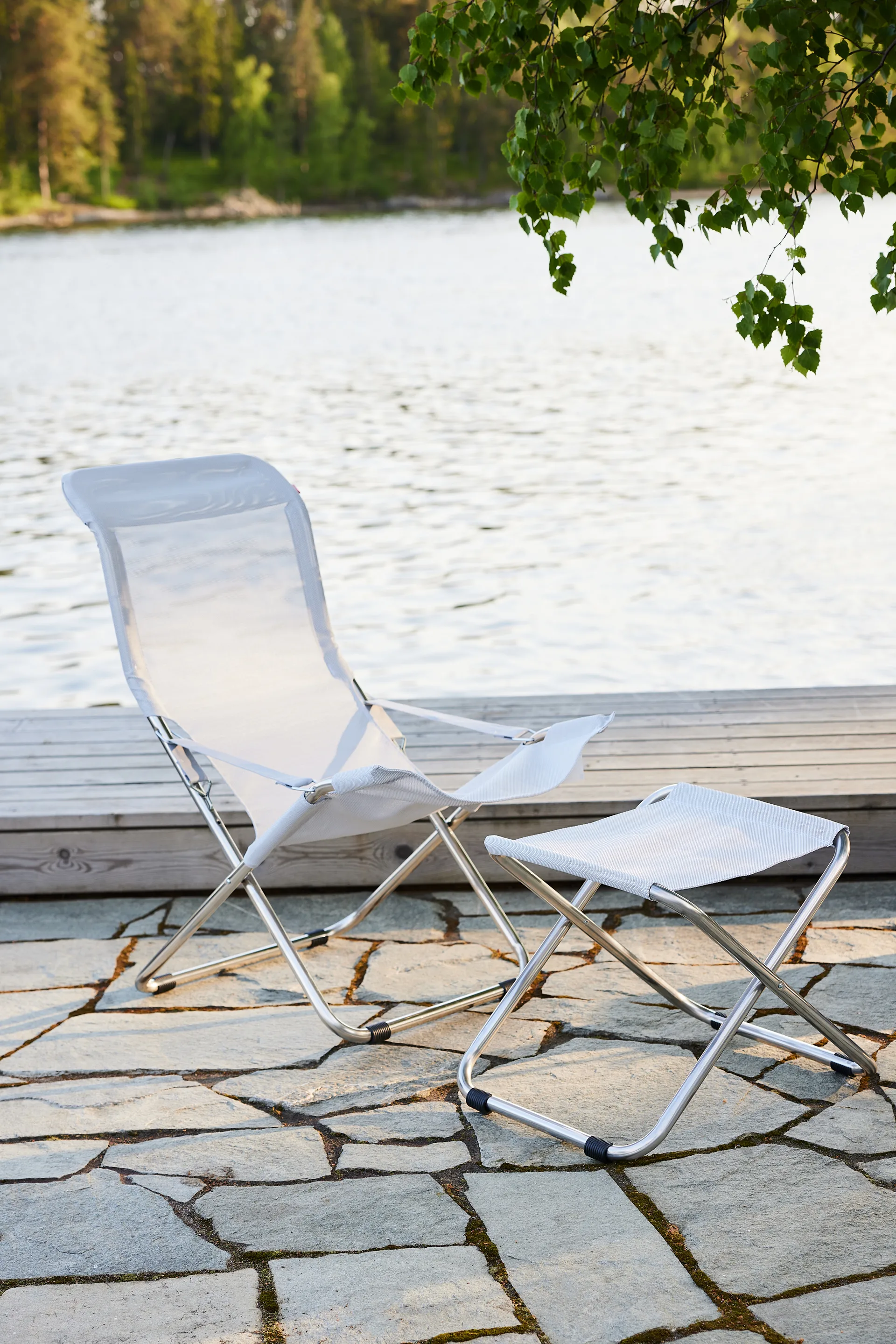 Fiesta Sonnenstuhl, Weiß Fiam