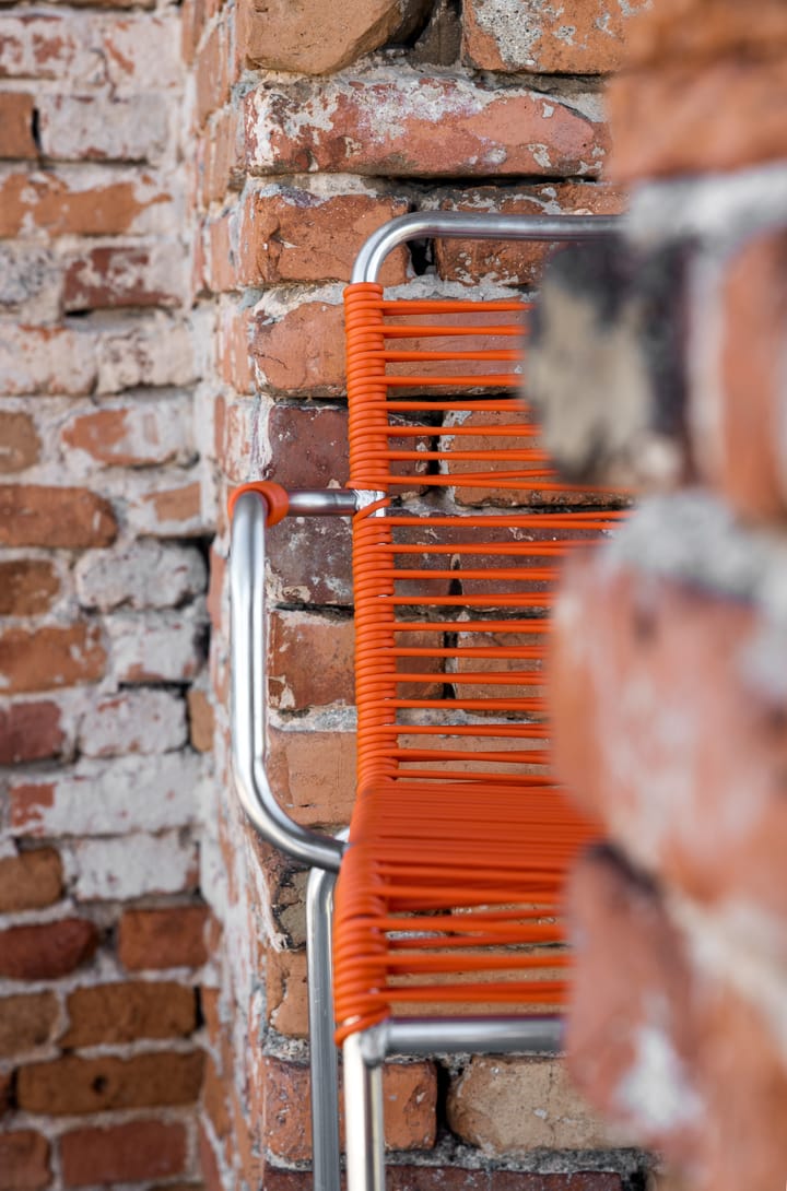 Mya Armlehnenstuhl Aluminium, Orange Fiam