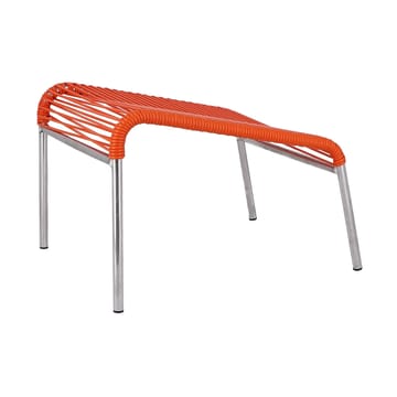 Mya Lounge Fußhocker - Orange - Fiam