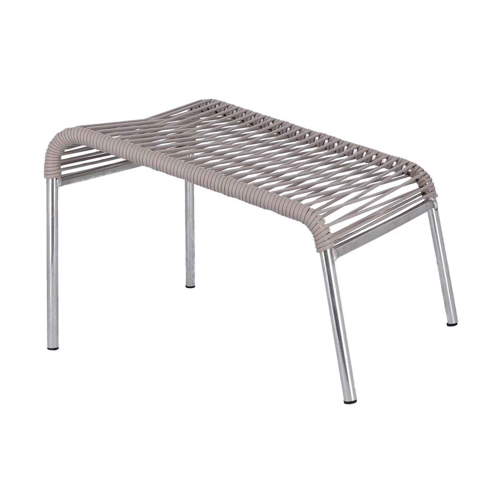 Mya Lounge Fußhocker, Taupe Fiam