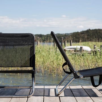 Quick Sonnenstuhl - Textaline black - Fiam