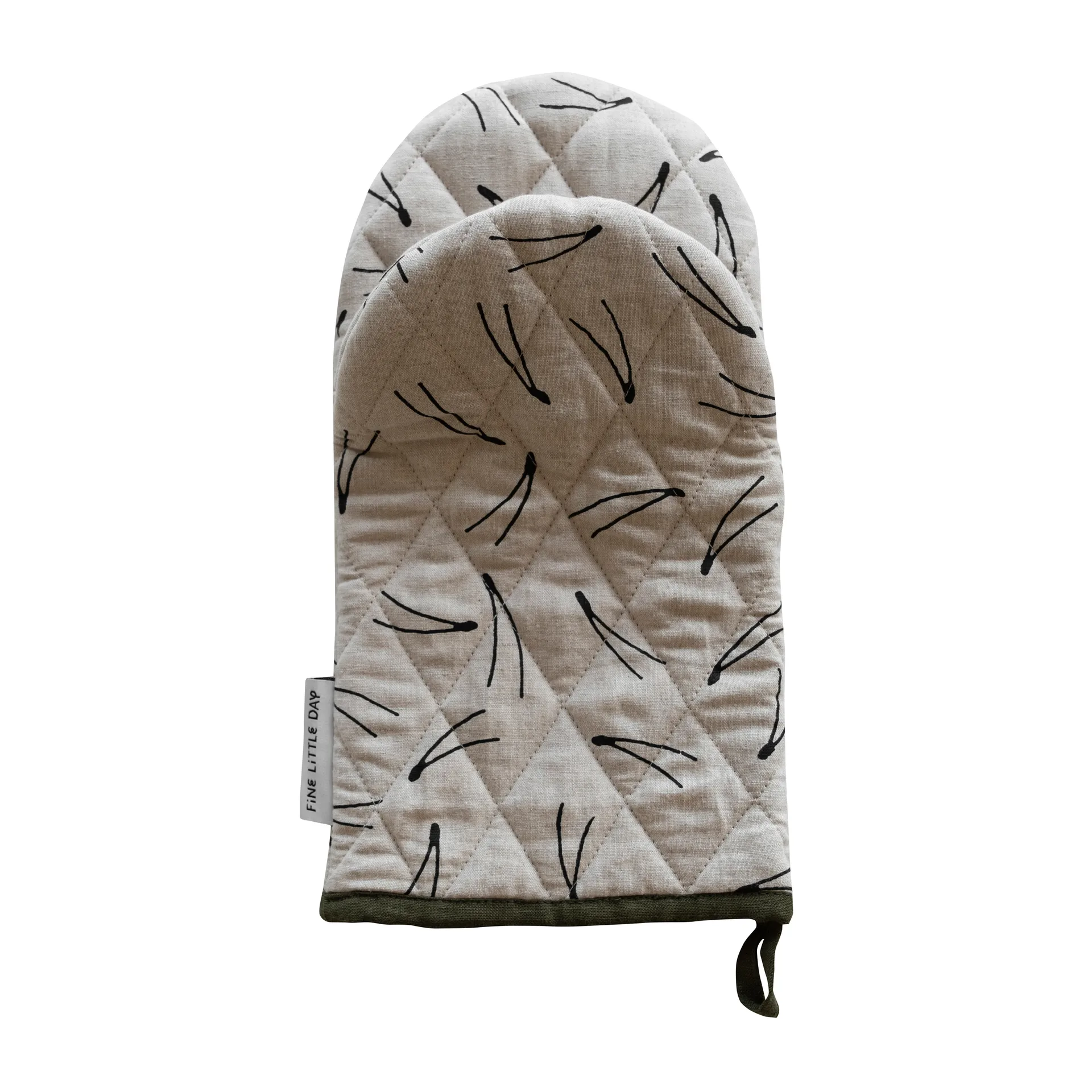 Barr gesteppter Ofenhandschuh, Natur Fine Little Day