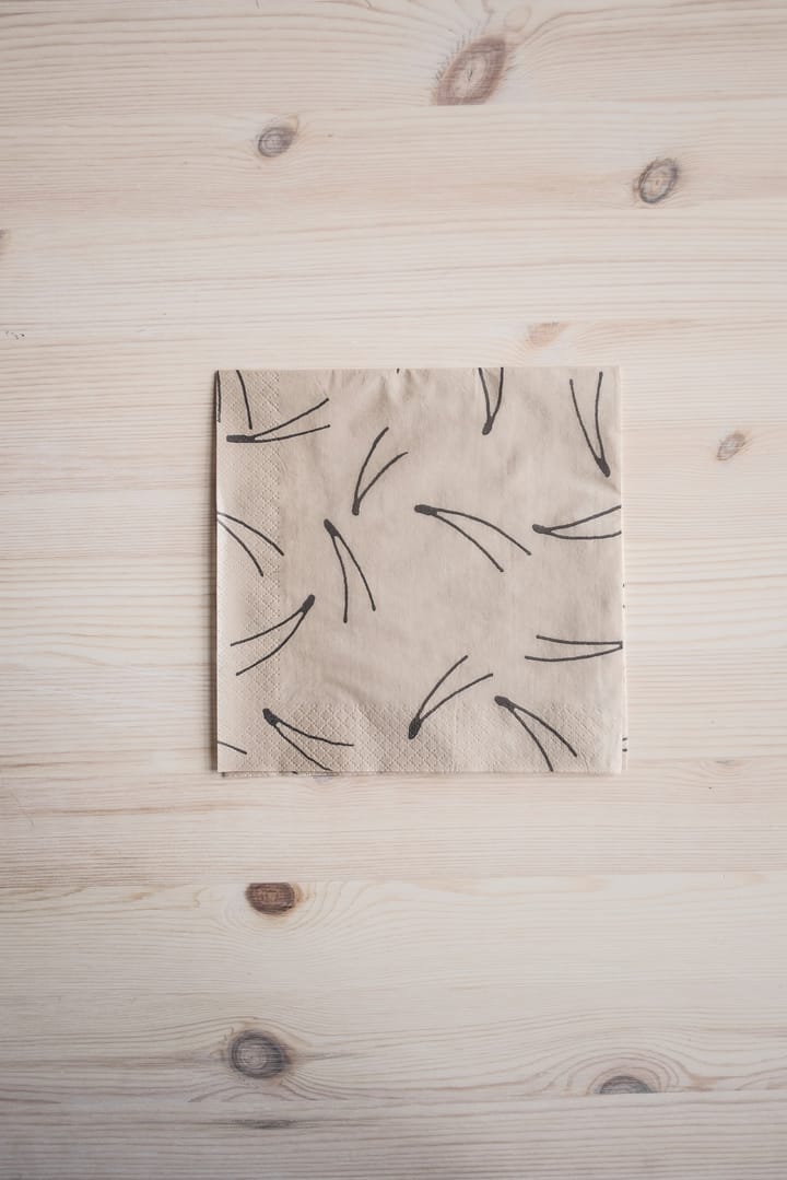 Barr Serviette 33 x 33cm 25er Pack, Natur Fine Little Day