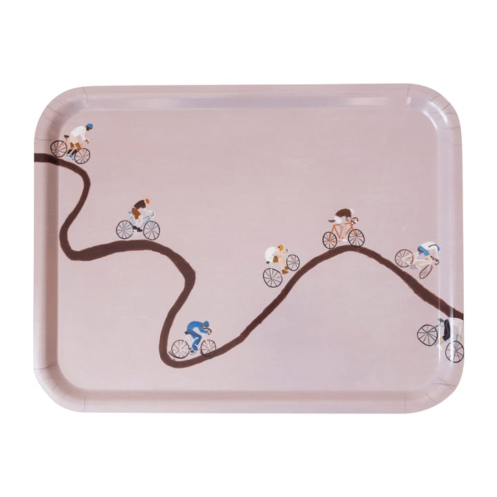 Bicycles Tablett 33 x 43cm - Rosa - Fine Little Day