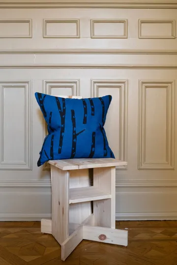 Birch Kissenbezug 48x48 cm - Blau-Schwarz - Fine Little Day