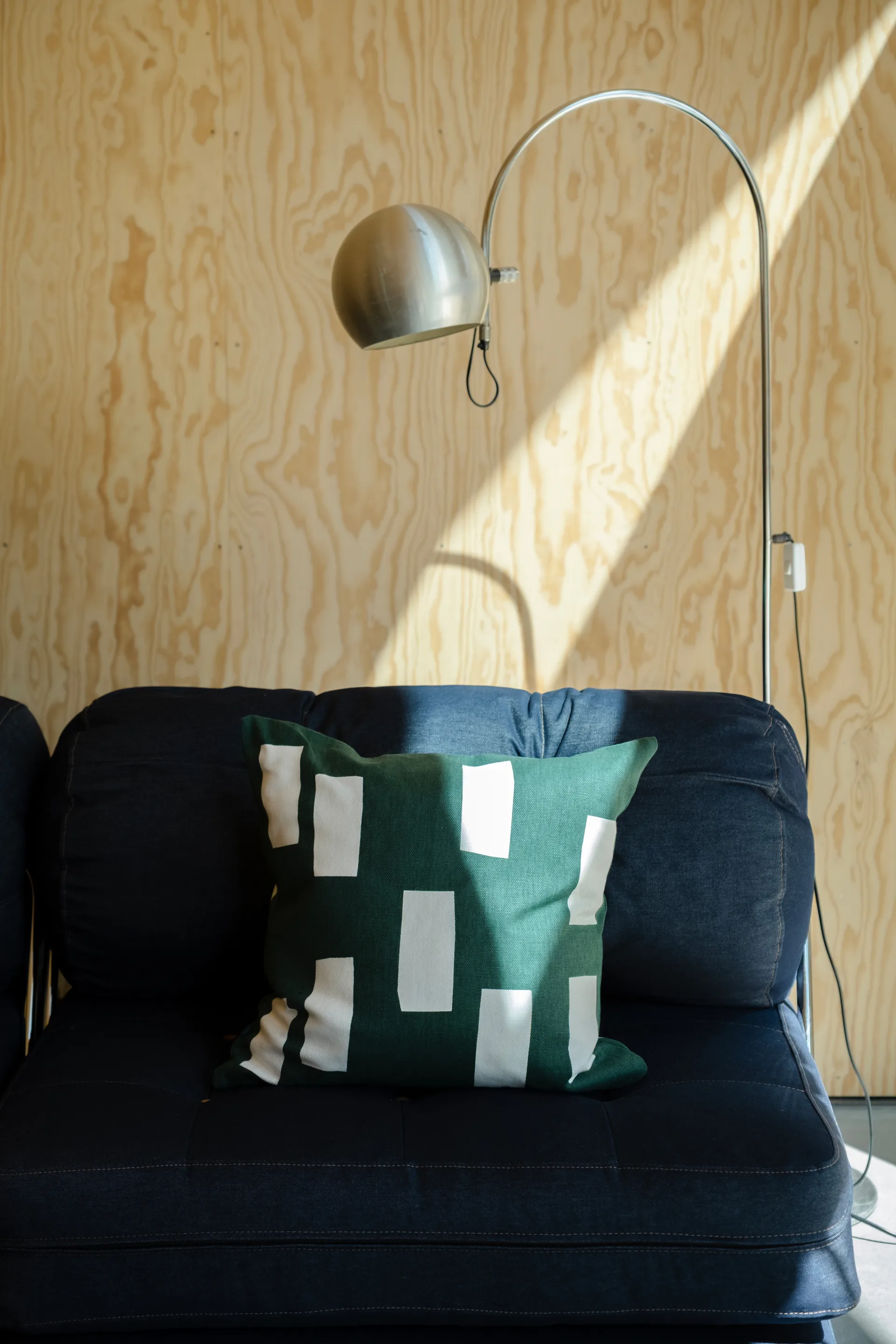 Block Kissenbezug 48x48 cm, Green Fine Little Day