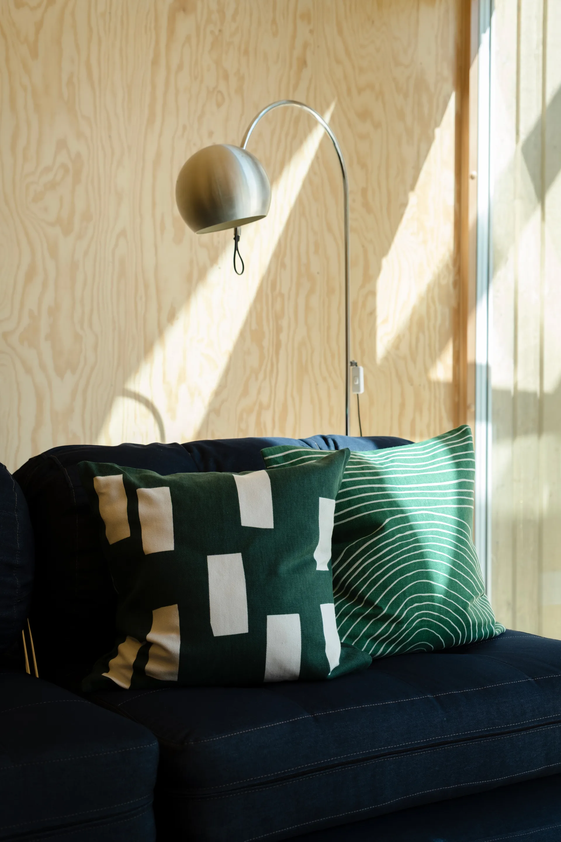 Block Kissenbezug 48x48 cm, Green Fine Little Day