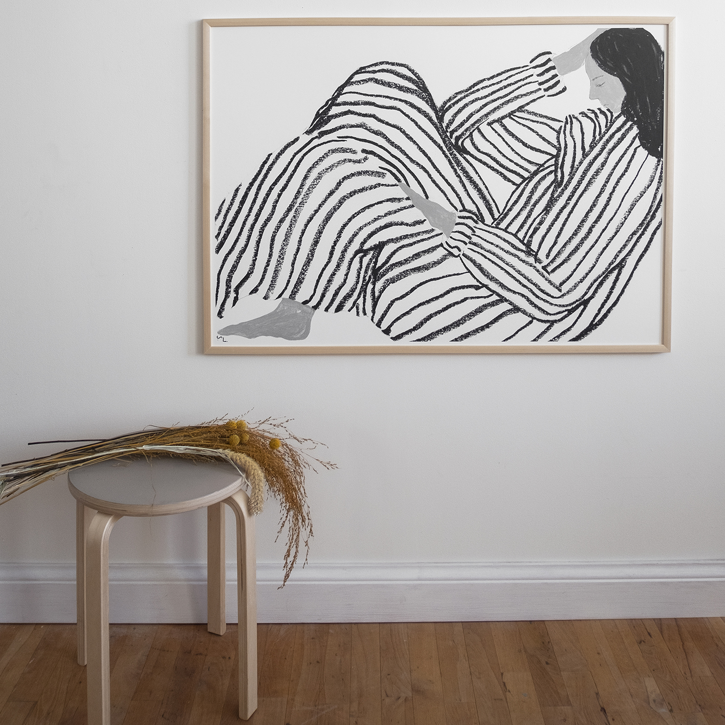 北欧 Fine Little Day ポスター BORED 70×100 Fine Little Day ポスター SUMMER EVENING POSTER 70 × 100 cm