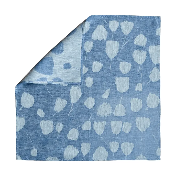 Bouquet Geschirrtuch 58 x 58cm - Blau-Offwhite - Fine Little Day