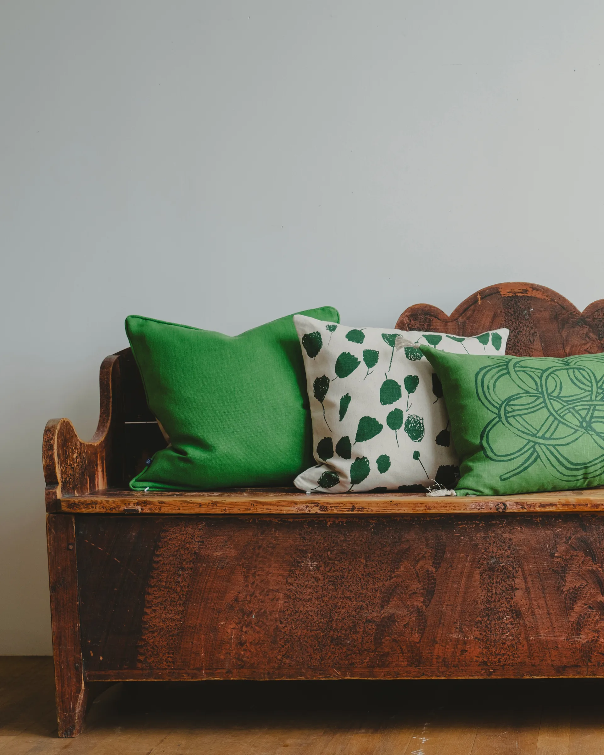 Bouquet Kissenbezug 48x48 cm, Nature-green Fine Little Day