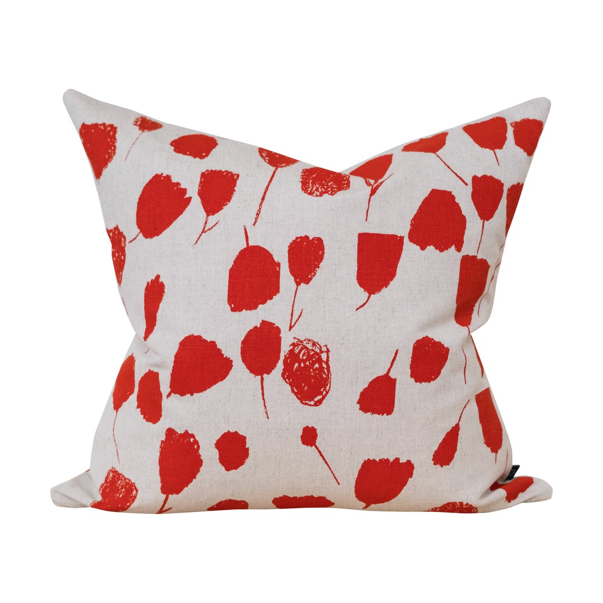 Fine Little Day Bouquet Kissenbezug 48x48 cm Nature-poppy red