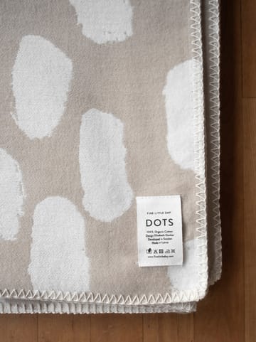 Dots Decke 140 x 180cm - Beige - Fine Little Day