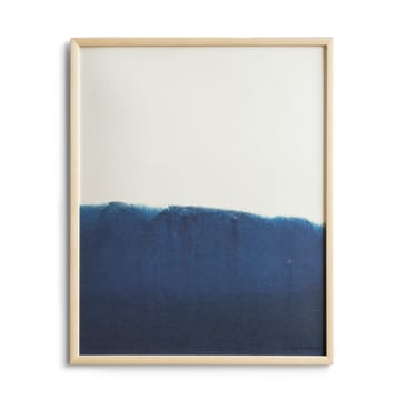 Dyeforindigo ocean 1 Poster 40 x 50cm - Blau-weiß - Fine Little Day