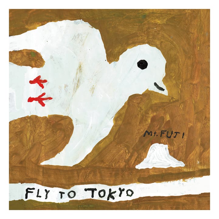 Fly To Tokyo Poster, 50 x 50cm Fine Little Day