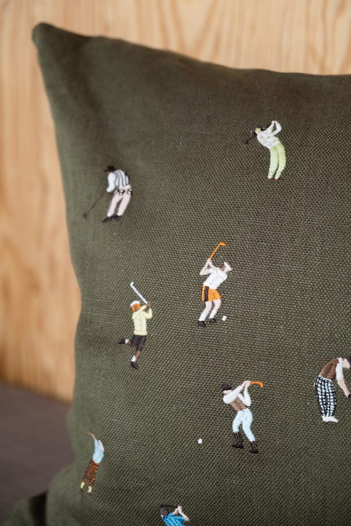 Golfers Kissenbezug 48 x 48cm - Green - Fine Little Day