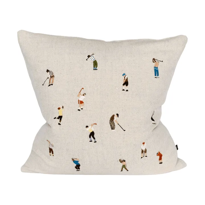 Golfers Kissenbezug 48 x 48cm - Natur - Fine Little Day