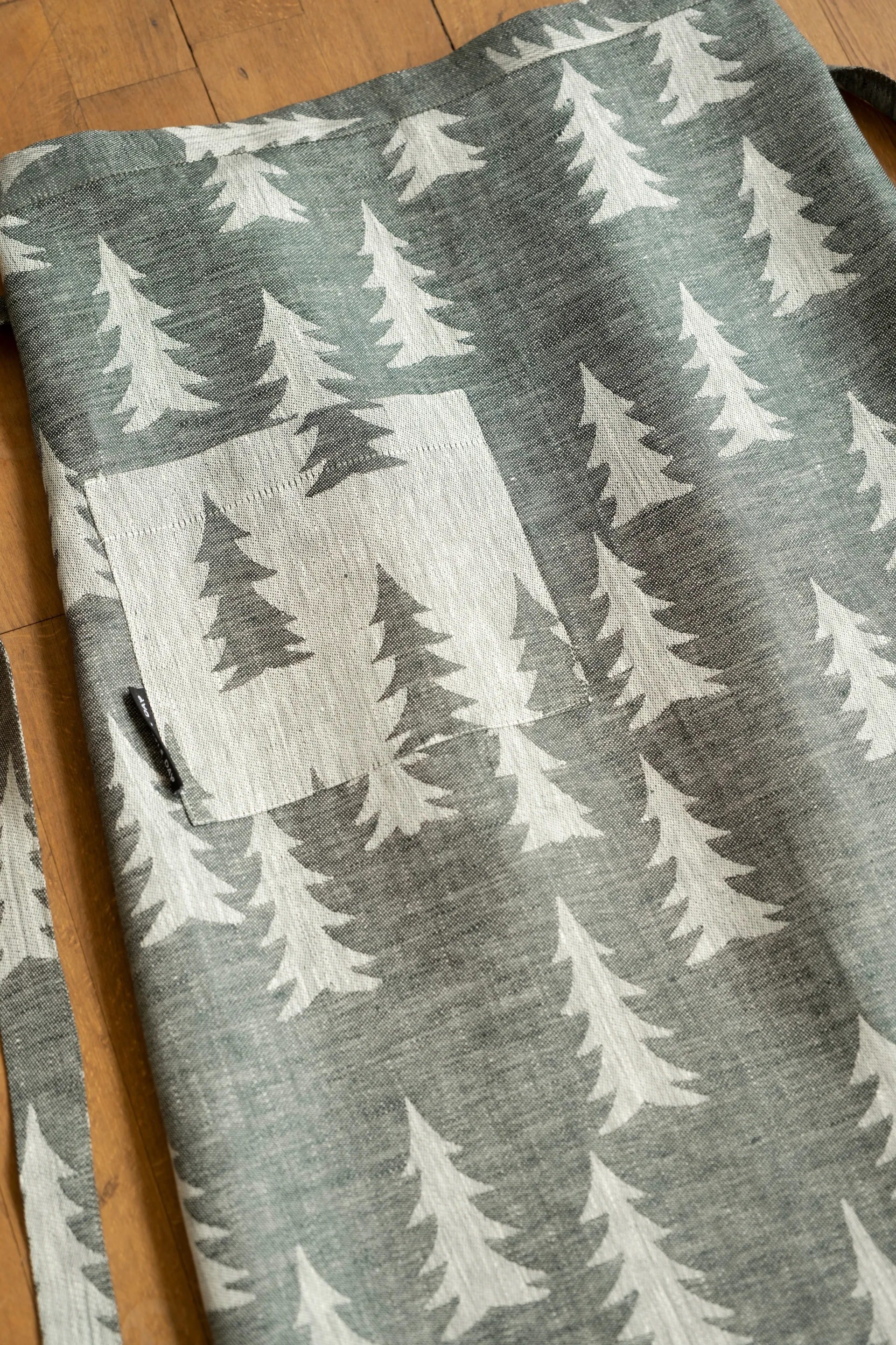 Gran Schürze, Grün-weiß Fine Little Day