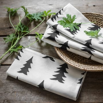 Gran Stoffserviette 2er Pack - Schwarz-weiß - Fine Little Day
