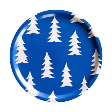 Gran Tablett - Blau-Natur, Ø31 cm - Fine Little Day